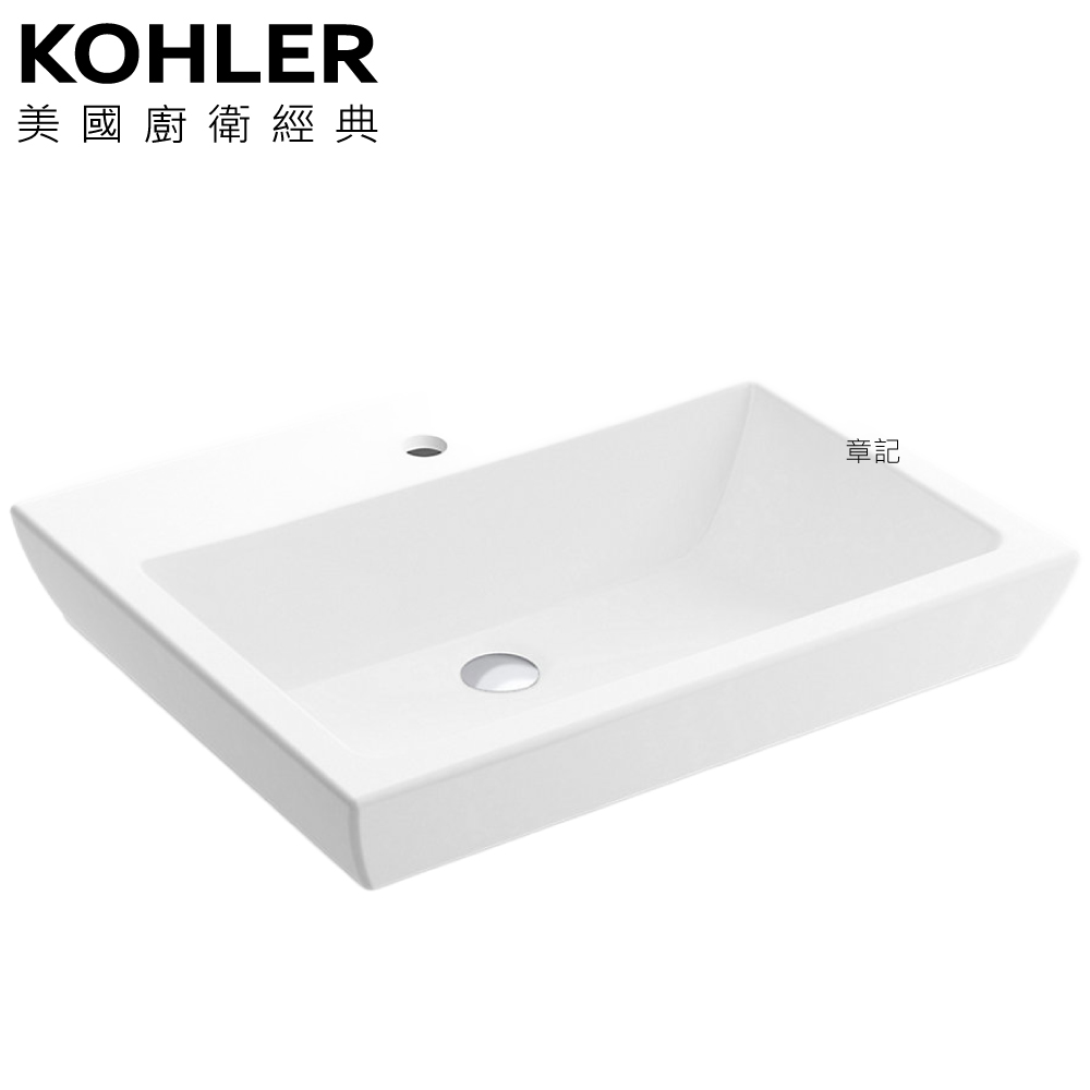 KOHLER Parliament 檯面盆(61cm) K-99182T-1-0 