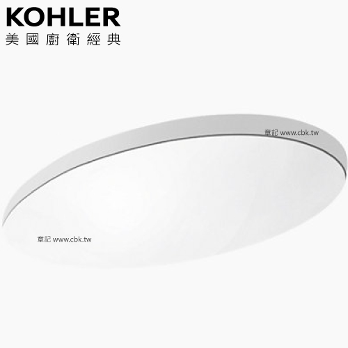 ★ 色彩生活優惠 ★ KOHLER Chalice 下嵌檯面盆(58.1cm) K-99184T-0  |面盆 . 浴櫃|檯面盆