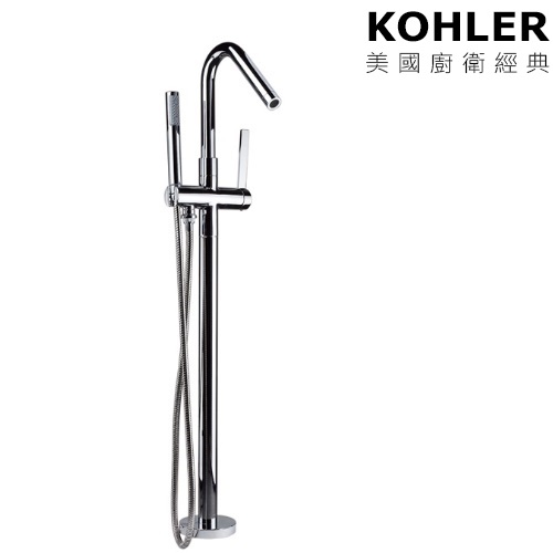 KOHLER Stillness 落地式浴缸龍頭附預埋件 K-994T-C4-CP  |SPA淋浴設備|浴缸龍頭