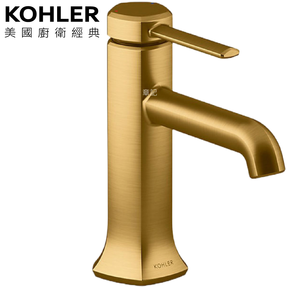 KOHLER Occasion 面盆龍頭(摩登金) K-EX27000T-4-2MB  |面盆 . 浴櫃|面盆龍頭