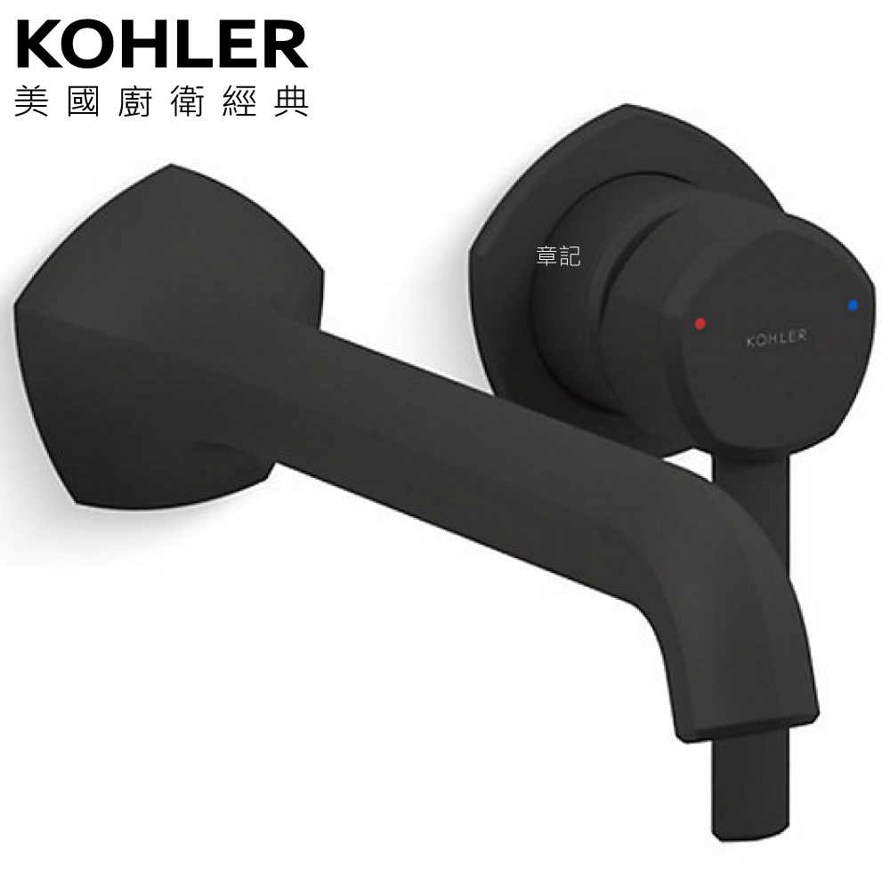 KOHLER Occasion 臉盆龍頭(霧黑) K-EX27102T-4-BL 