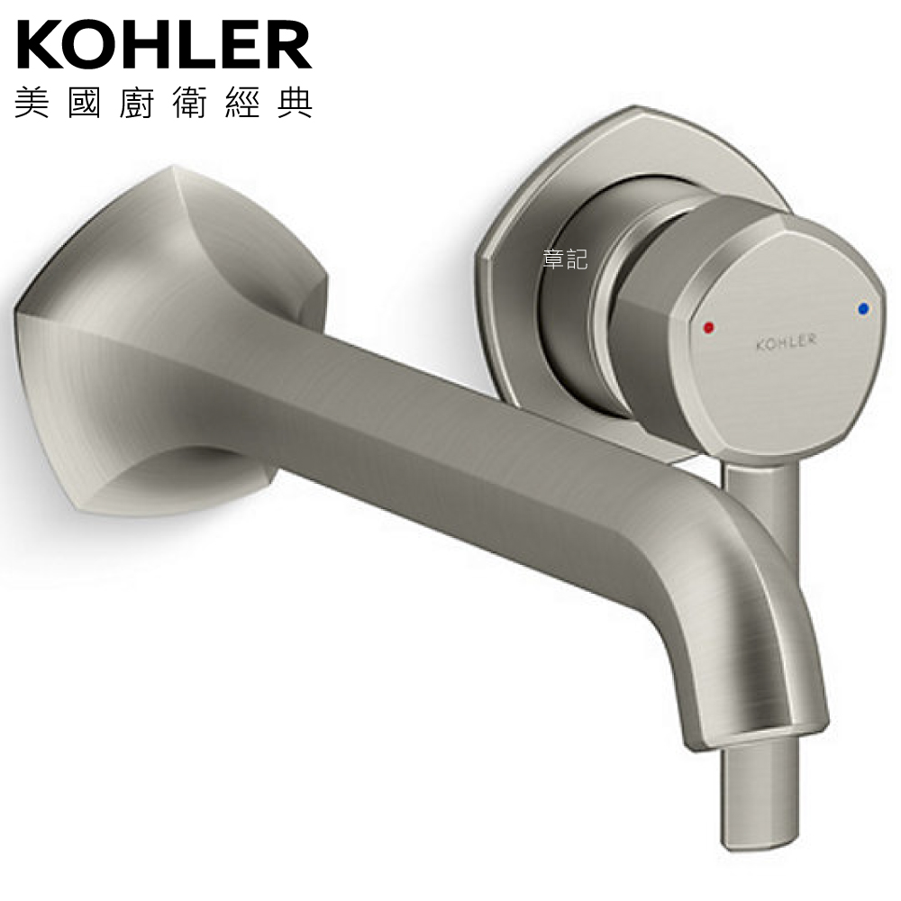 KOHLER Occasion 臉盆龍頭(羅曼銀) K-EX27102T-4-BN 