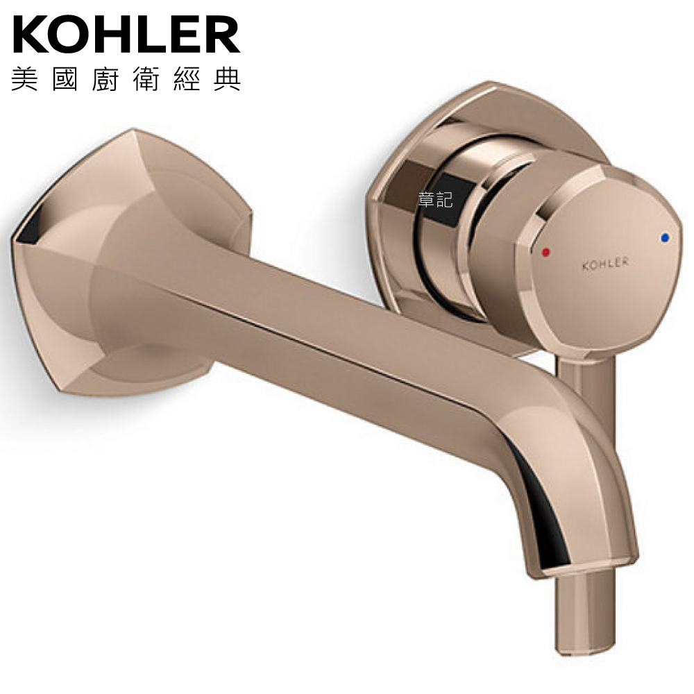 KOHLER Occasion 臉盆龍頭(玫瑰金) K-EX27102T-4-RGD 