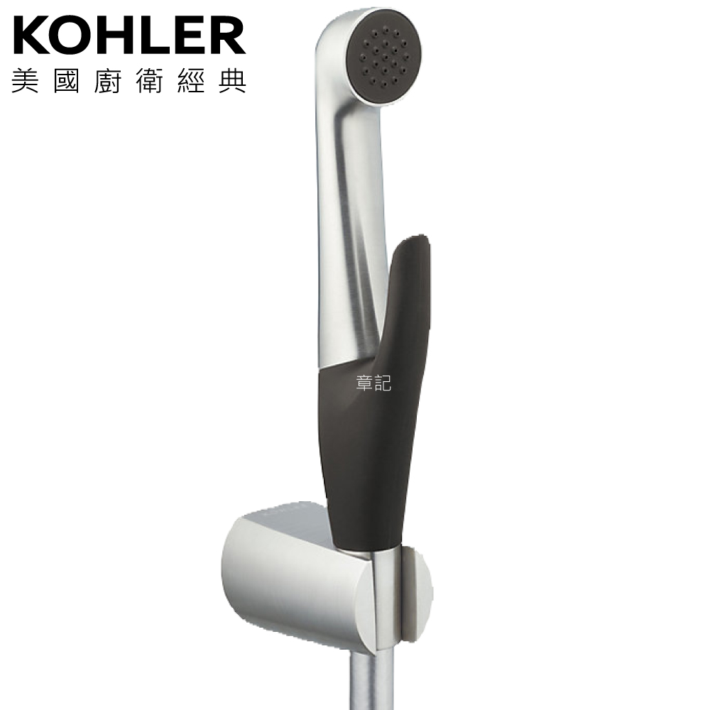 ★ 設計趨勢優惠 ★ KOHLER Luxe 衛生沖洗器(羅曼銀) K-R77364T-BN  |SPA淋浴設備|蓮蓬頭、滑桿