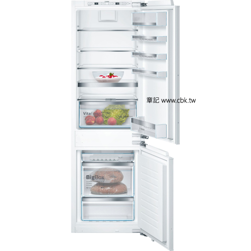 BOSCH 全嵌式冰箱(6系列) KIN86AD31D 【全省免運費宅配到府】  |廚房家電|冰箱、紅酒櫃