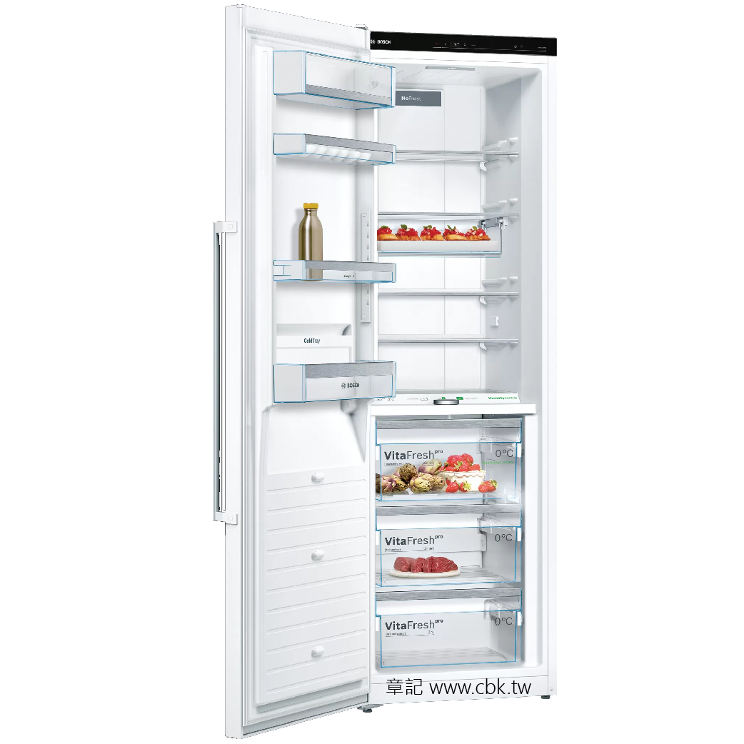 BOSCH 獨立式全冷藏冰箱 KSF36PW33D 【全省免運費宅配到府】  |SPA淋浴設備|沐浴龍頭