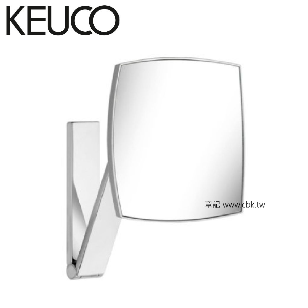 德國KEUCO 放大壁式化妝鏡(Plan系列)KU17613010000  |浴室配件|給皂機 | 手部消毒器