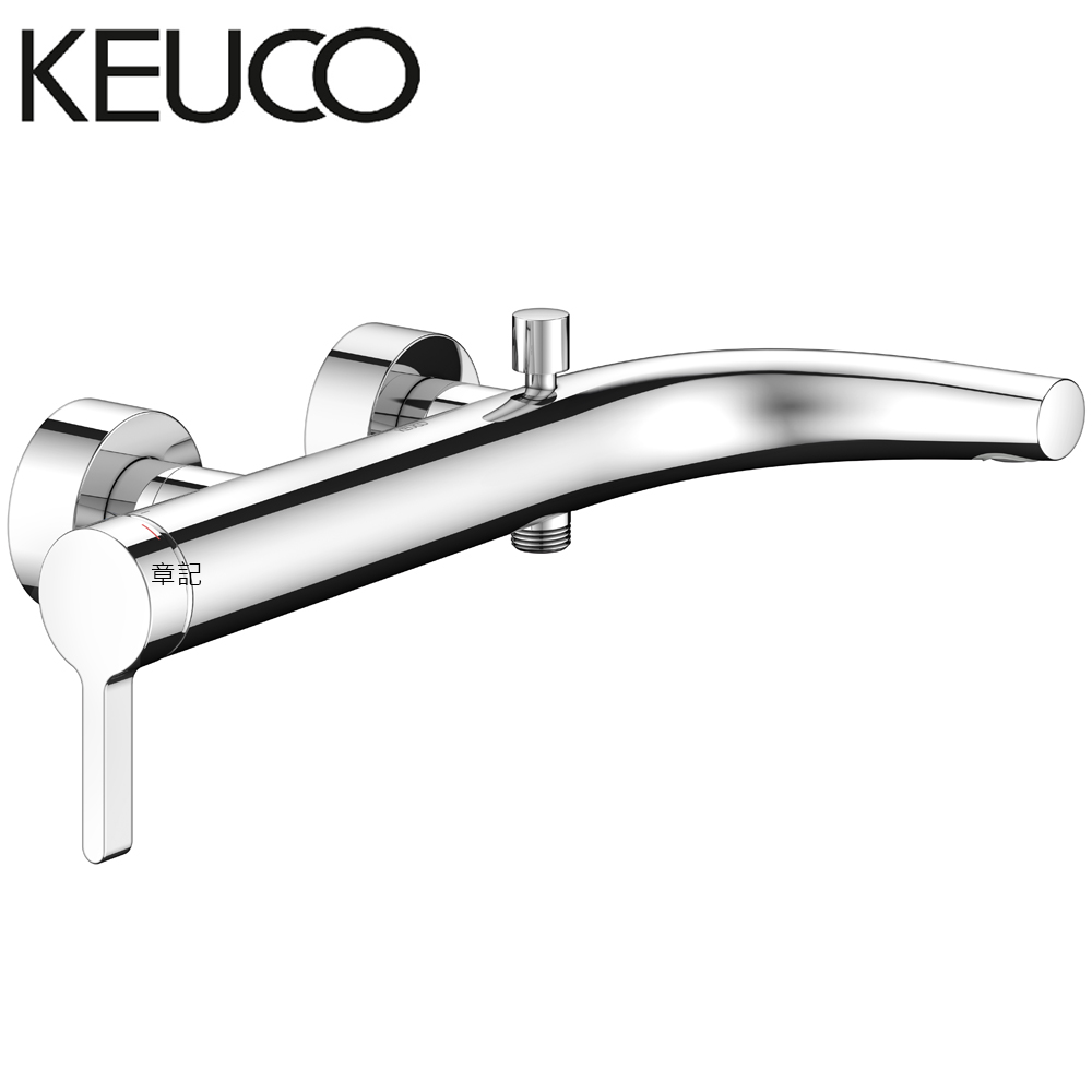 德國KEUCO 壁式浴缸龍頭(Edition 400系列) KU51520010100  |浴室配件|馬桶刷架