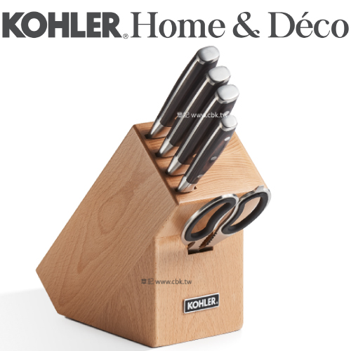 KOHLER 六件式廚房刀具組 CG-54001-NA  |廚具及配件|鍋具｜刀具｜餐具