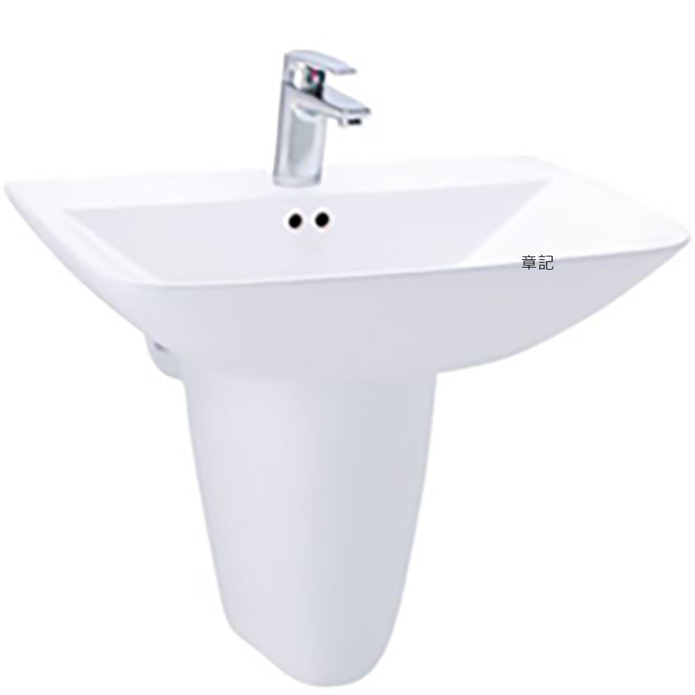 凱撒(CAESAR)瓷腳面盆(60cm) L2365S_P2443