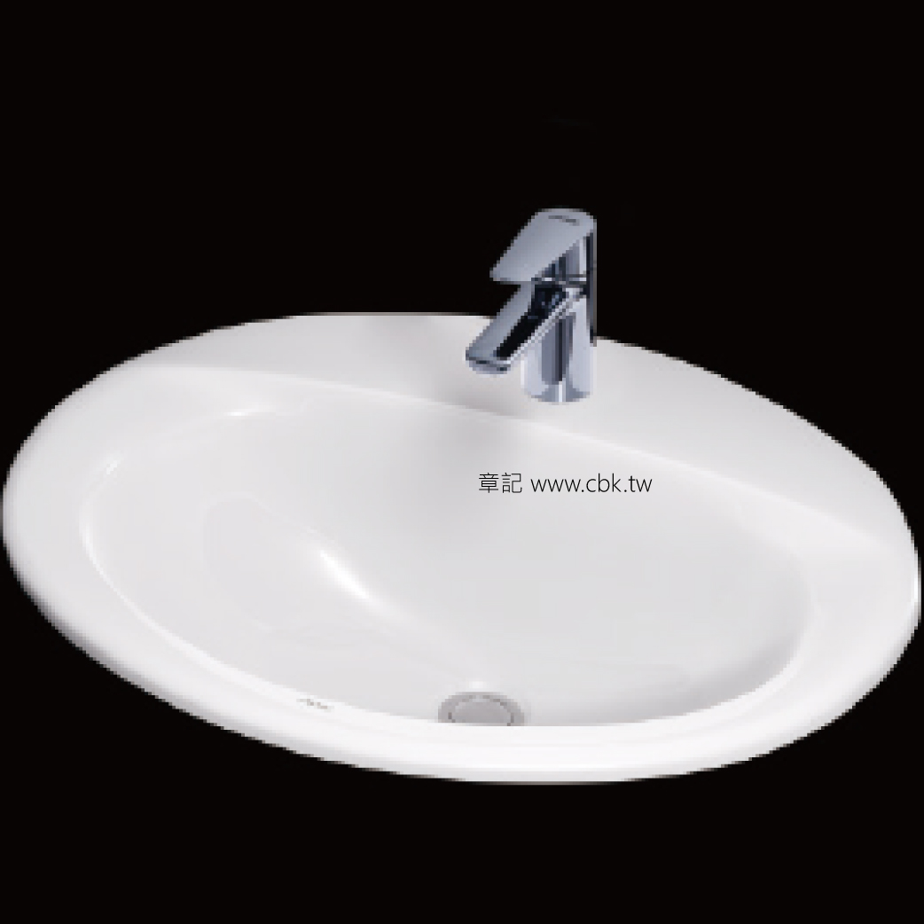 凱撒(CAESAR)檯面盆(52cm) L5018S  |面盆 . 浴櫃|檯面盆