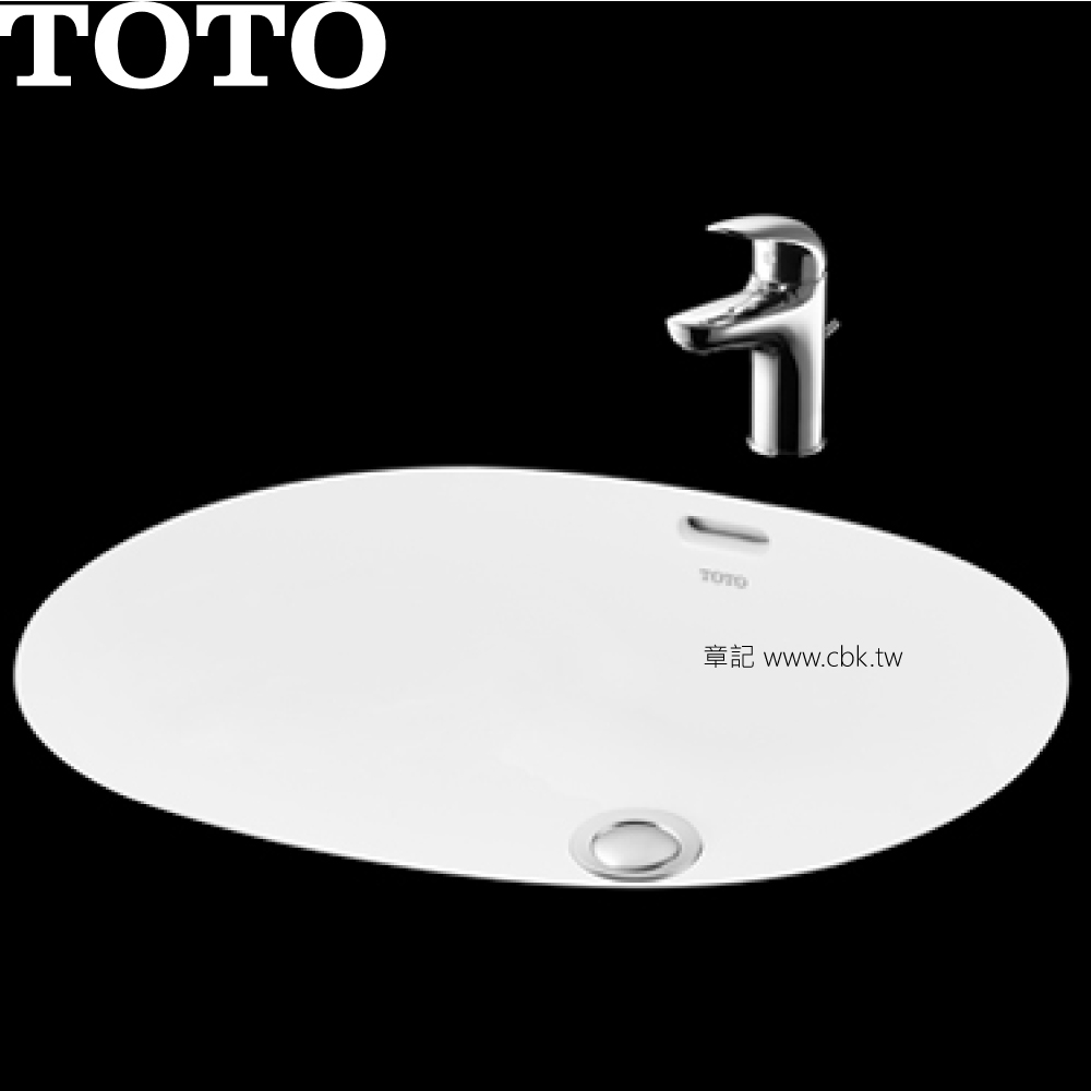 TOTO 下嵌檯面盆(55cm) L546GU  |面盆 . 浴櫃|檯面盆