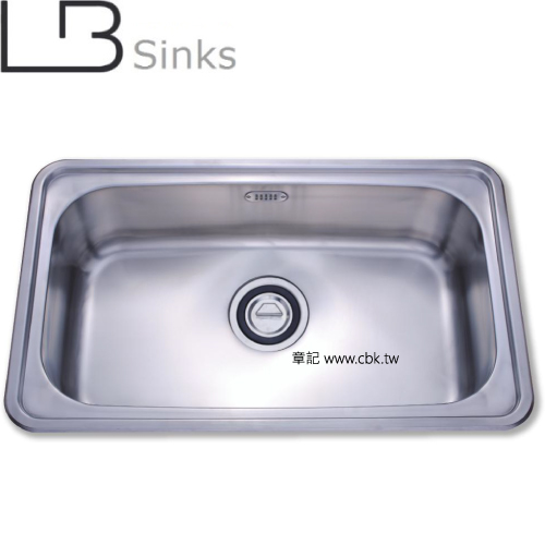 LB 不鏽鋼毛絲面水槽(83x50cm) LB002  |廚具及配件|水槽