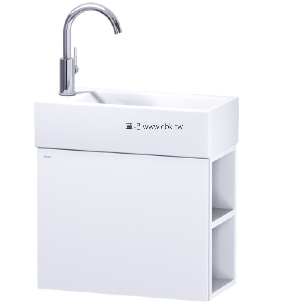 凱撒(CAESAR)精緻面盆浴櫃組(50cm) LF5239L_EH05239ALP  |面盆 . 浴櫃|浴櫃
