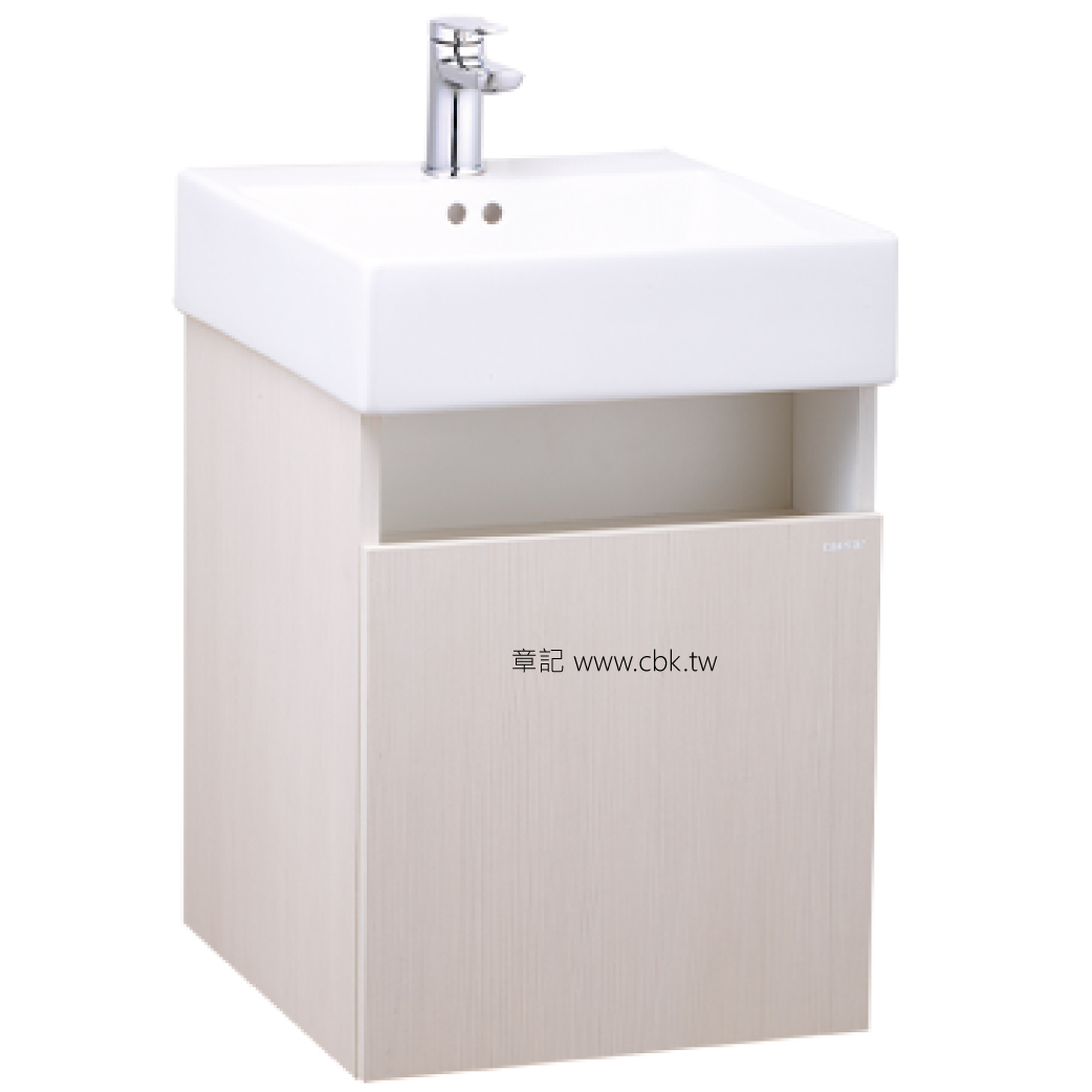 凱撒(CAESAR)精緻面盆浴櫃組(42cm) LF5261_EH15261AWP  |面盆 . 浴櫃|浴櫃
