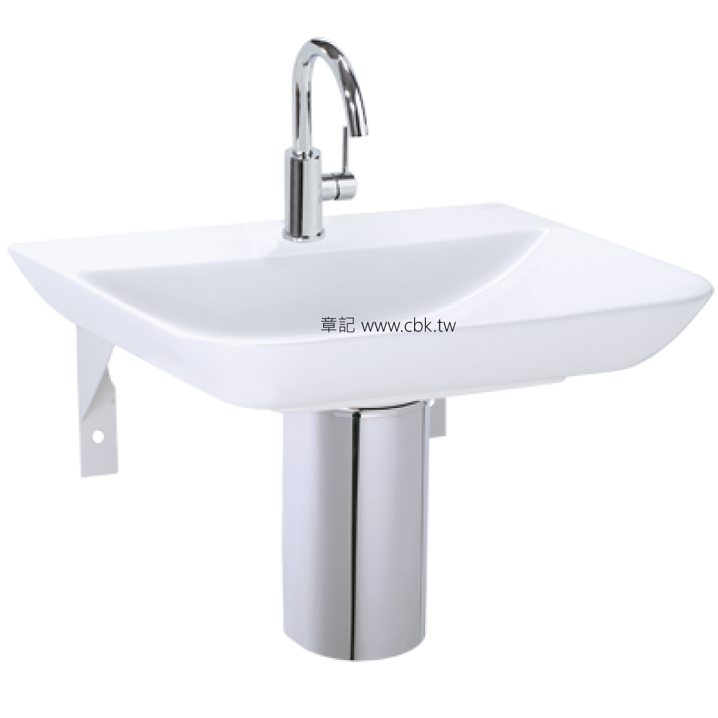 凱撒(CAESAR)一體式面盆(55cm) LF5370C  |面盆 . 浴櫃|面盆