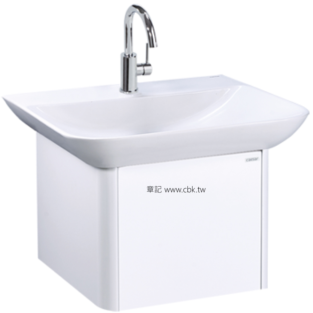凱撒(CAESAR)精緻面盆浴櫃組(55cm) LF5370_EH05370A  |面盆 . 浴櫃|浴櫃