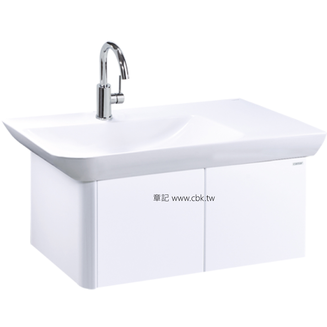 凱撒(CAESAR)精緻面盆浴櫃組(75cm) LF5372_EH05372A  |面盆 . 浴櫃|浴櫃