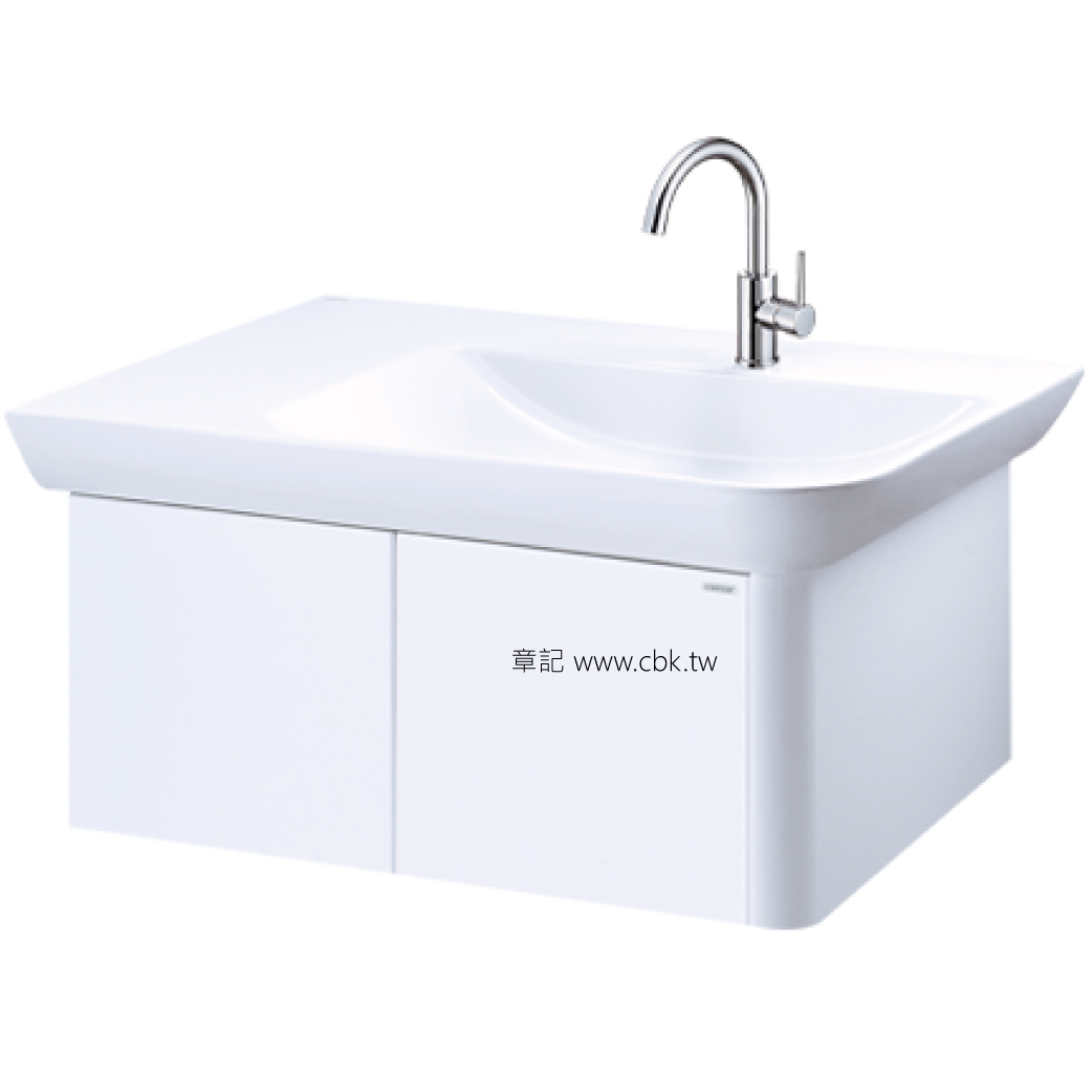 凱撒(CAESAR)精緻面盆浴櫃組(75cm) LF5374_EH05374A  |面盆 . 浴櫃|浴櫃