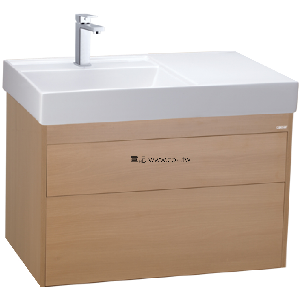 凱撒(CAESAR)精緻面盆浴櫃組(80cm) LF5382_EH05382DW  |面盆 . 浴櫃|浴櫃
