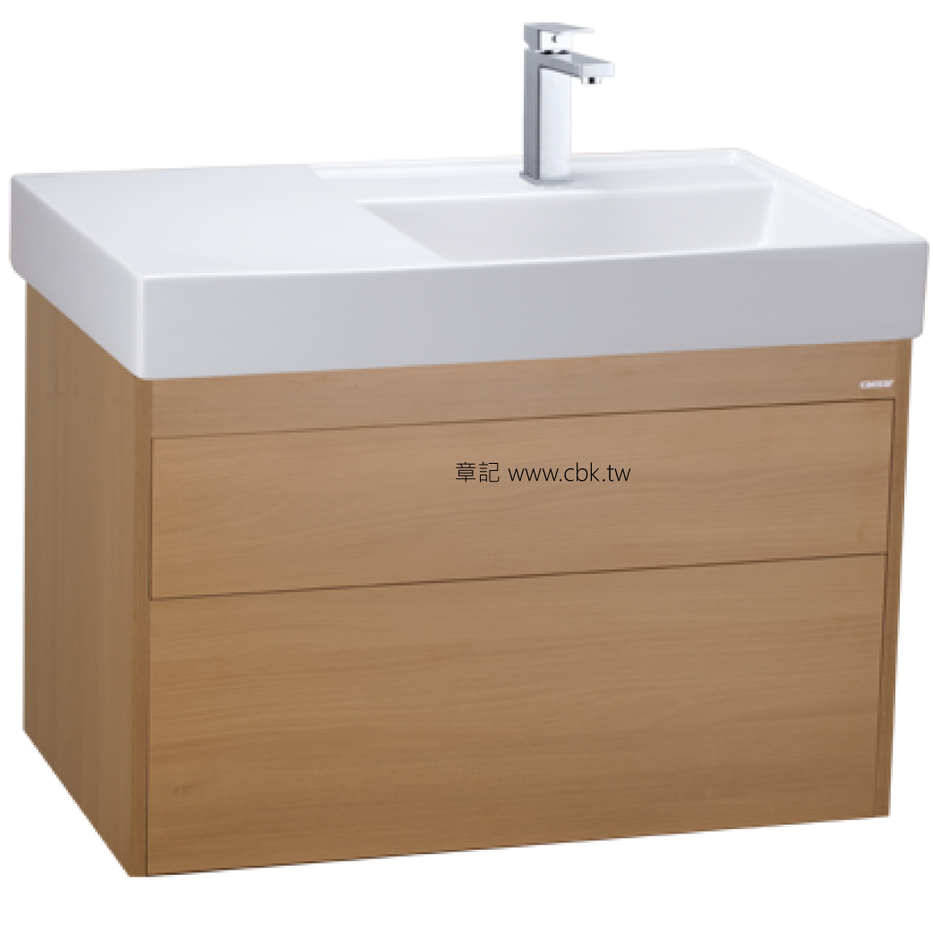 凱撒(CAESAR)精緻面盆浴櫃組(80cm) LF5384_EH05384DW  |面盆 . 浴櫃|浴櫃