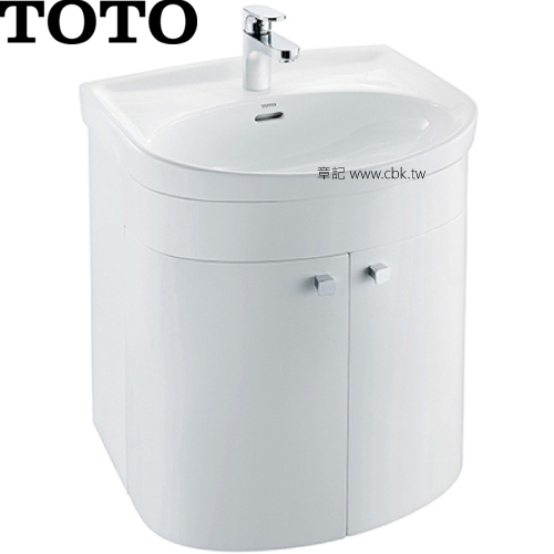 TOTO 浴櫃面盆組(53cm) LW250CGU_1  |面盆 . 浴櫃|浴櫃