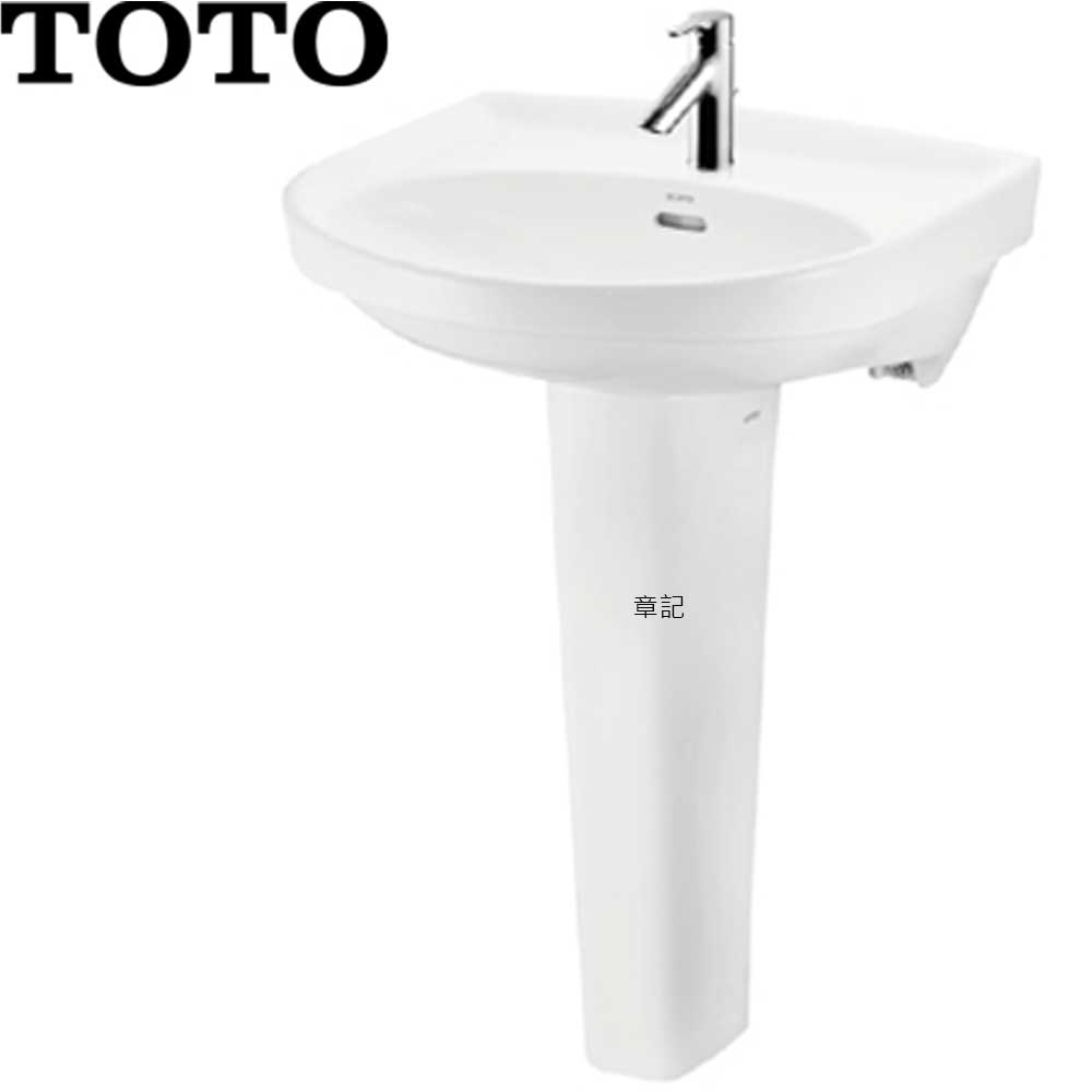 TOTO 瓷腳面盆(56cm) LW250CGU_LW220FG 