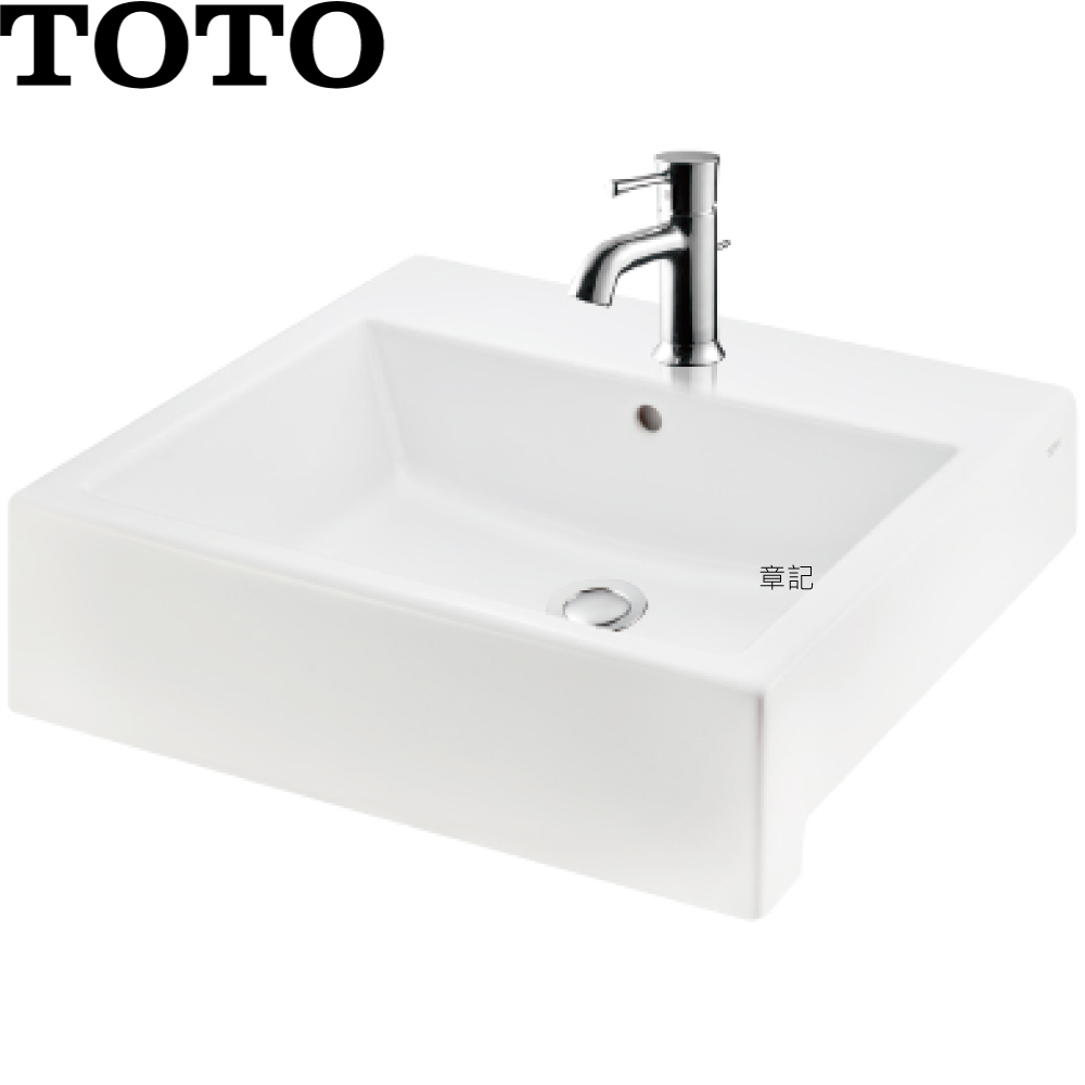 TOTO 半嵌檯面盆(50cm) LW641NCJU 