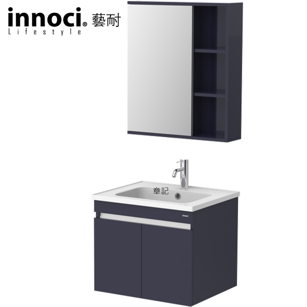 innoci藝耐 面盆浴櫃鏡櫃組(60cm) M126M-A 