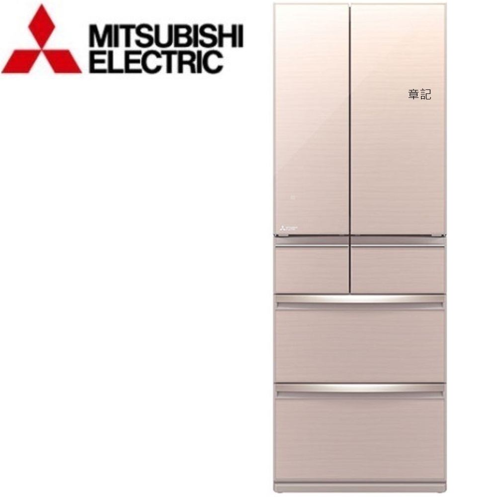 三菱(MITSUBISHI)變頻五門電冰箱(水晶杏) MR-B46F-W