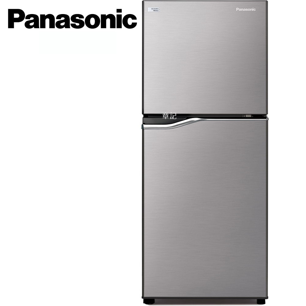 Panasonic 雙門無邊框鋼板電冰箱(晶鈦銀) NR-B171TV
