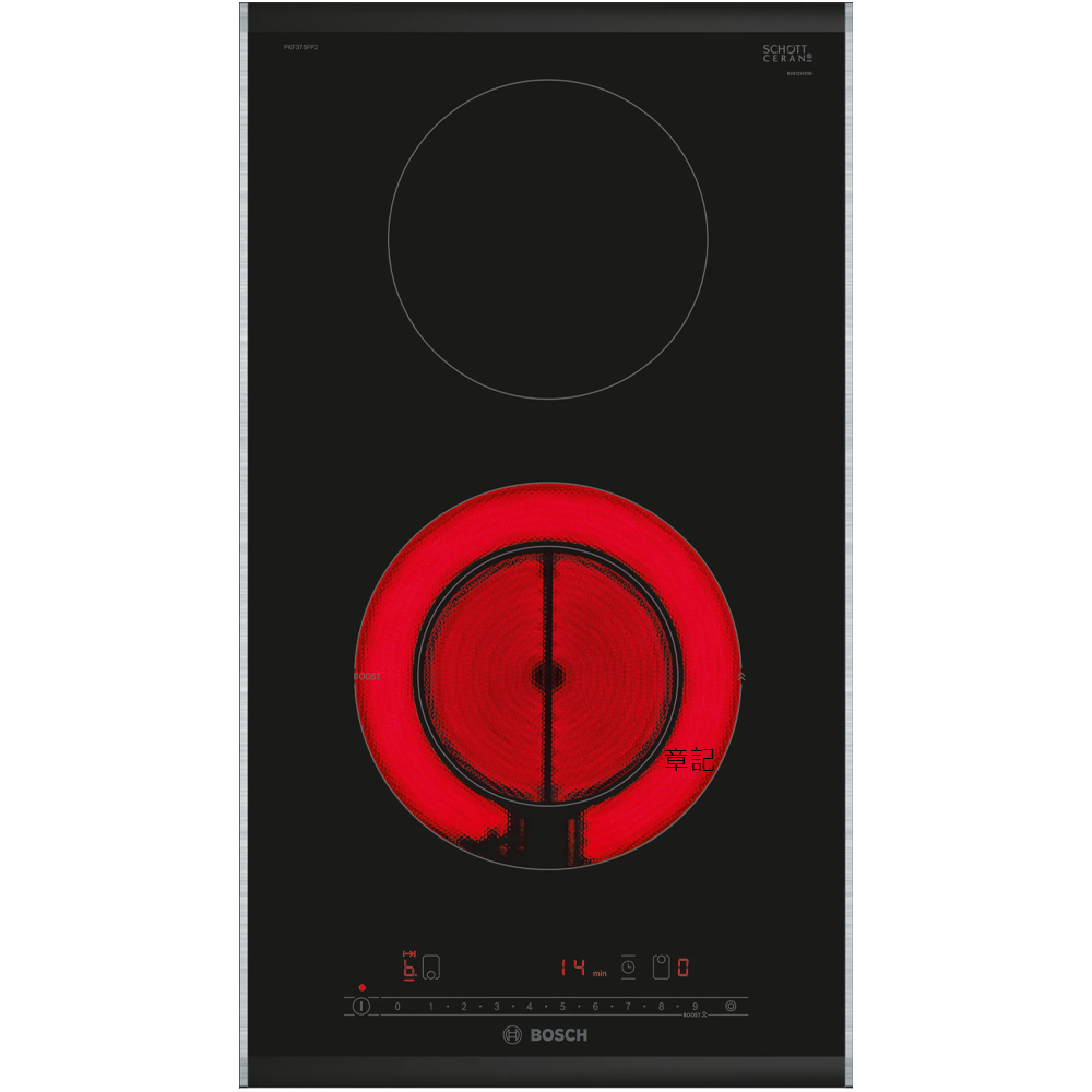 BOSCH雙口電陶爐 PKF375FP2E【全省免運費宅配到府】 