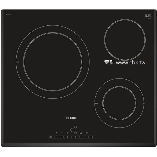 BOSCH三口電陶爐 PKK651FP1E 【全省免運費宅配到府】  |SPA淋浴設備|浴缸龍頭