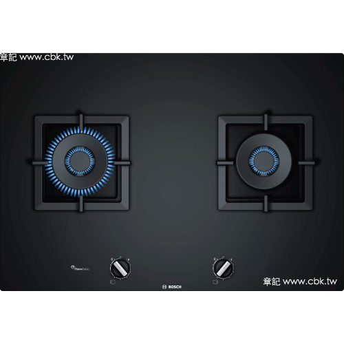 BOSCH 雙口瓦斯爐 PPU7A6B20T【全省免運費宅配到府】  |瓦斯爐 . 電爐|檯面式瓦斯爐