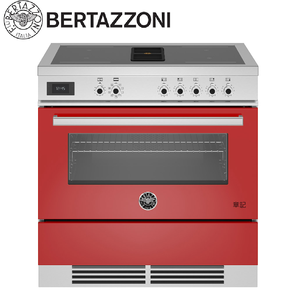 BERTAZZONI 三合一爐連烤(紅色) PROCH94I1EROT_TW【全省免運費宅配到府】  |廚房家電|烤箱、微波爐、蒸爐