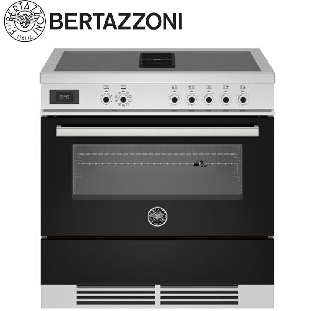 BERTAZZONI 三合一爐連烤(黑色) PROCH94I1ENET_TW【全省免運費宅配到府】  |瓦斯爐 . 電爐|IH爐 | 感應爐 | 電磁爐