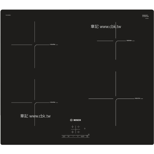 BOSCH四口感應爐 PUE611BB1E 【全省免運費宅配到府】 