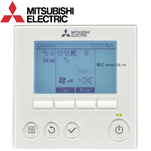 三菱(MITSUBISHI) LOSSNAY控制器 PZ-61DR-E  |換氣設備|全熱交換機