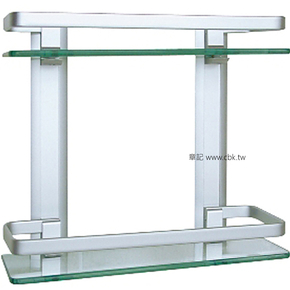 凱撒(CAESAR)鋁合金雙層置物架 Q654  |浴室配件|置物架 | 置物櫃