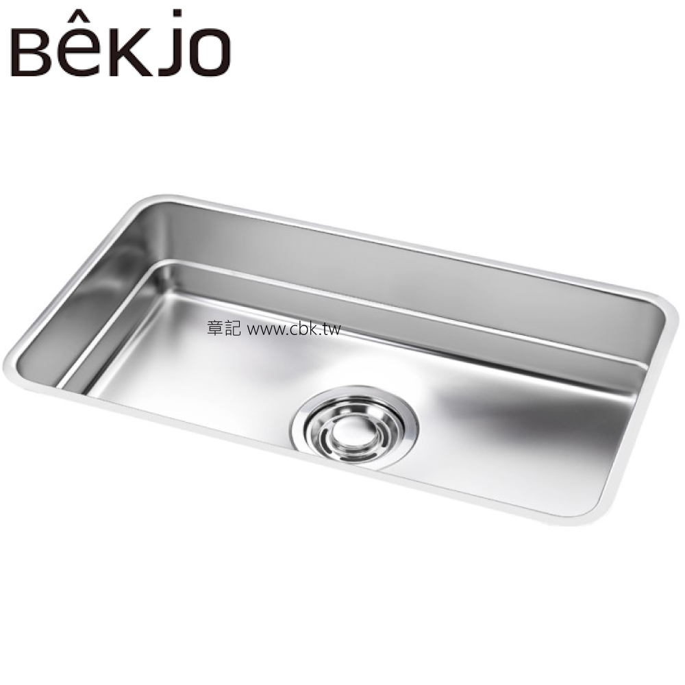Bekjo 不鏽鋼水槽(85x46.4cm) QLD850  |廚具及配件|水槽