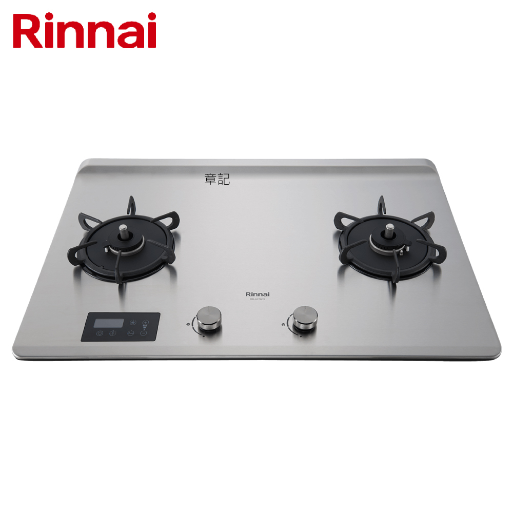 林內牌(Rinnai)檯面式緻溫不鏽鋼雙口爐 RB-A2760S【送免費標準安裝】 