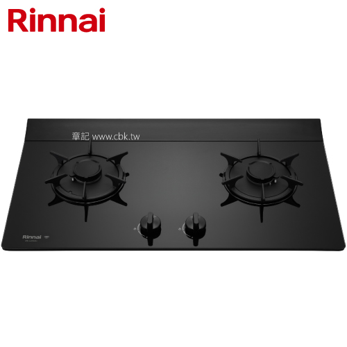 林內牌(Rinnai)智能連動檯面式彩焱玻璃雙口爐 RB-L2680G(B)【送免費標準安裝】  |瓦斯爐 . 電爐|檯面式瓦斯爐