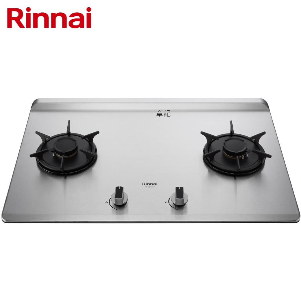 林內牌(Rinnai)檯面式彩焱不鏽鋼雙口爐 RB-L2700S  |浴缸|浴缸