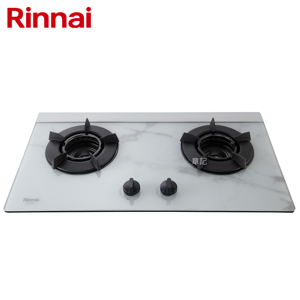 林內牌(Rinnai)檯面式內焰玻璃雙口爐 RB-N212G(M)【送免費標準安裝】  |瓦斯爐 . 電爐|檯面式瓦斯爐