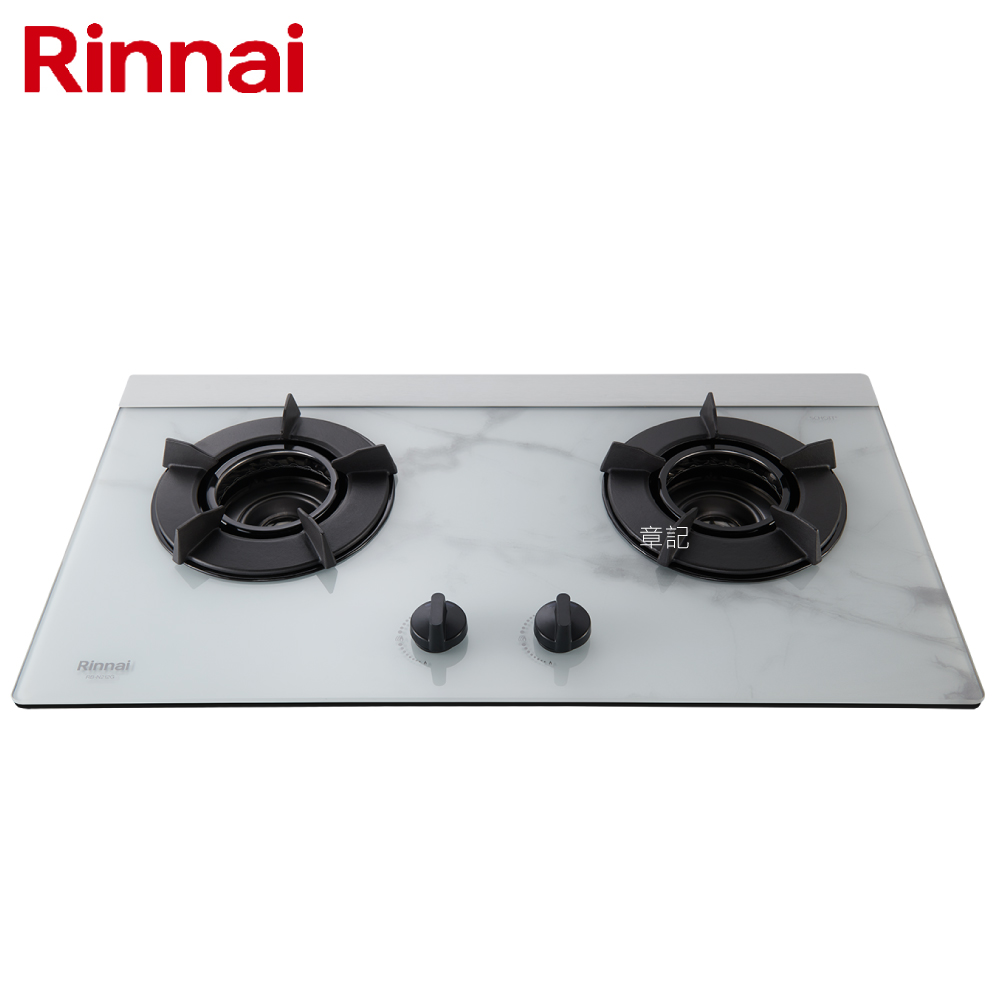 林內牌(Rinnai)檯面式內焰玻璃雙口爐 RB-N212G(M)【送免費標準安裝】  |廚具及配件|五金配件
