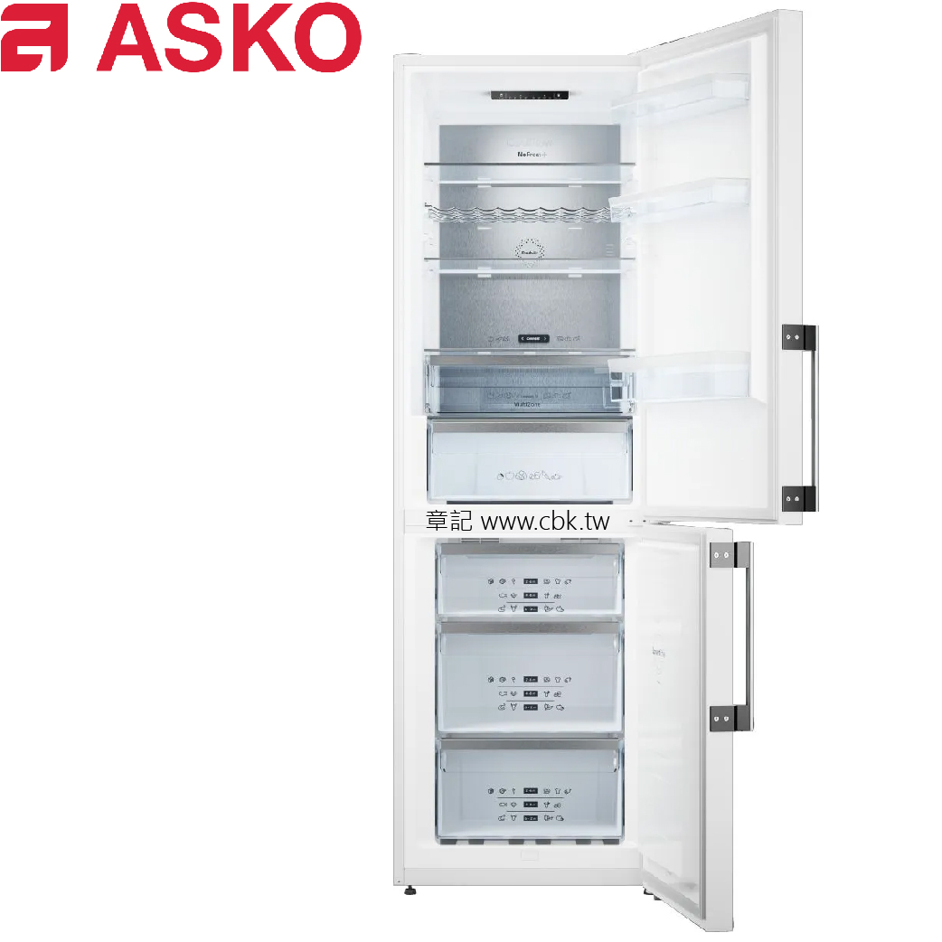 ASKO 獨立式電冰箱 RFN23841W 【全省免運費宅配到府】  |廚房家電|冰箱、紅酒櫃