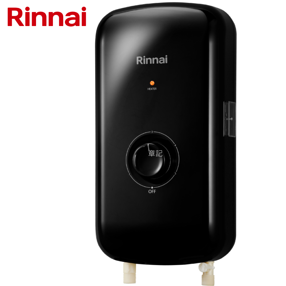 林內牌(Rinnai)瞬熱式電熱水器(夜霧黑) RIS-0081B 【全省免運費宅配】 