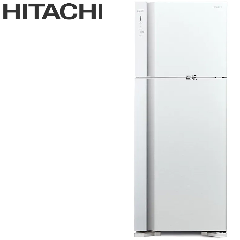 HITACHI日立獨立式冰箱(典雅白) RV469-PWH【全省免運費宅配到府+標準安裝】  |面盆 . 浴櫃|檯面盆