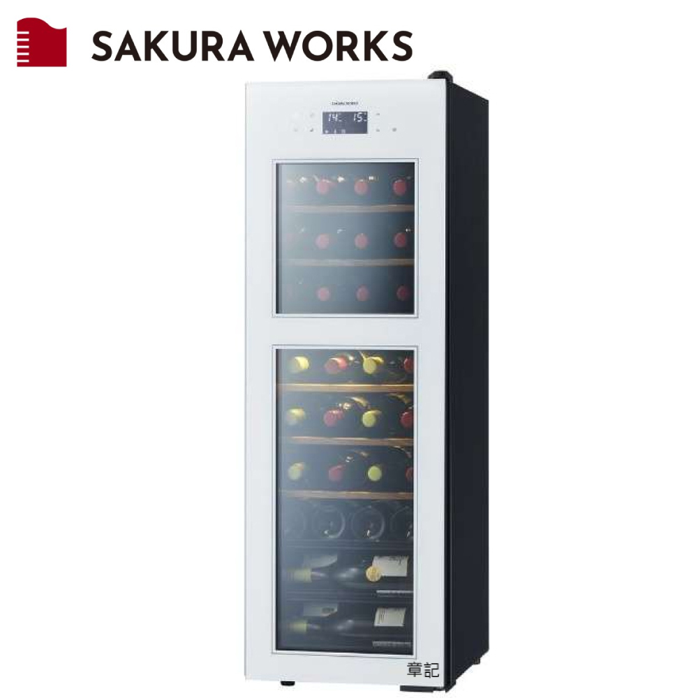 SAKURA WORKS ZERO Advanced系列雙溫酒櫃 SA38-W【全省免運費宅配到府】  |面盆 . 浴櫃|浴櫃