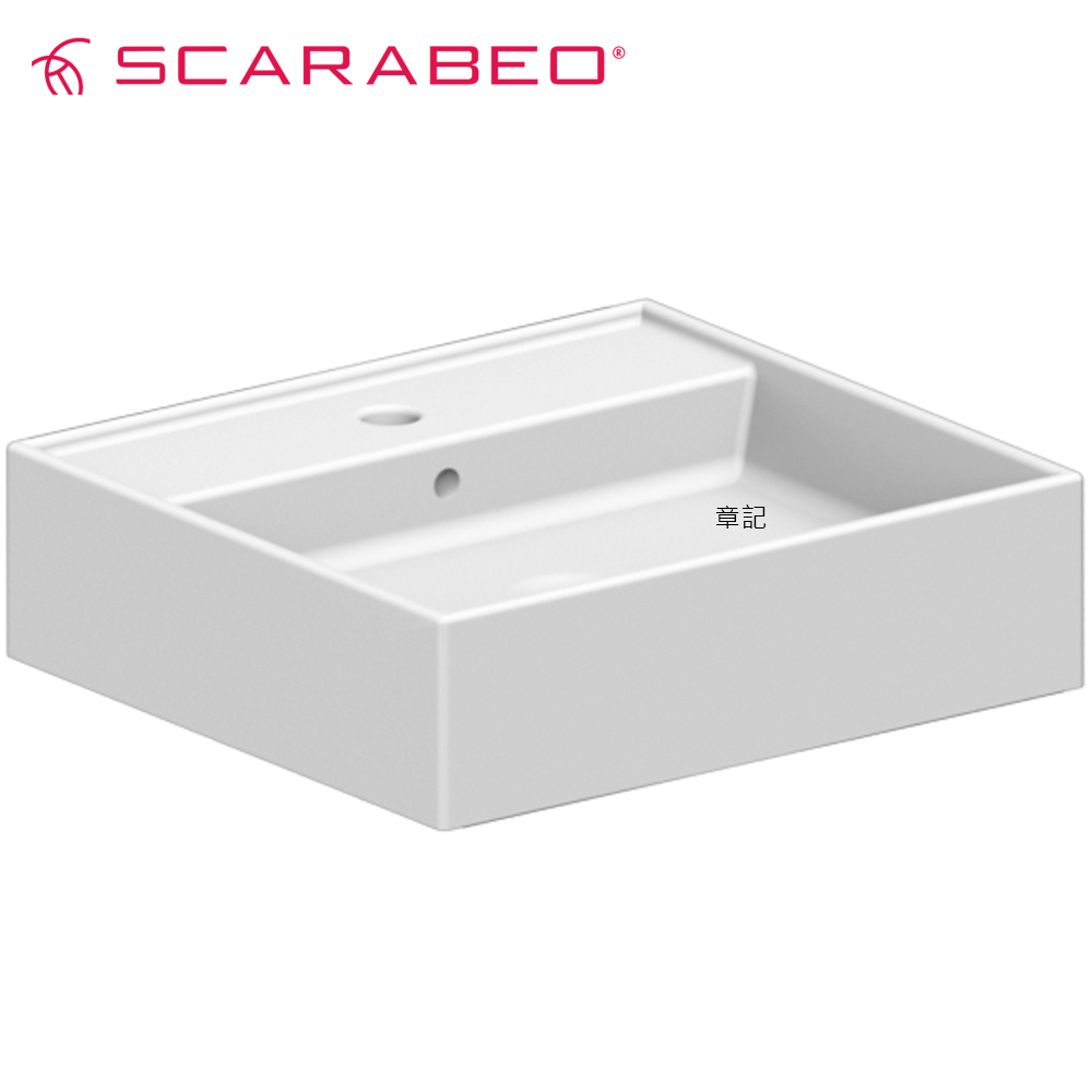 SCARABEO Teorema 2.0 檯面盆(50.5cm) SB-5111-WHT